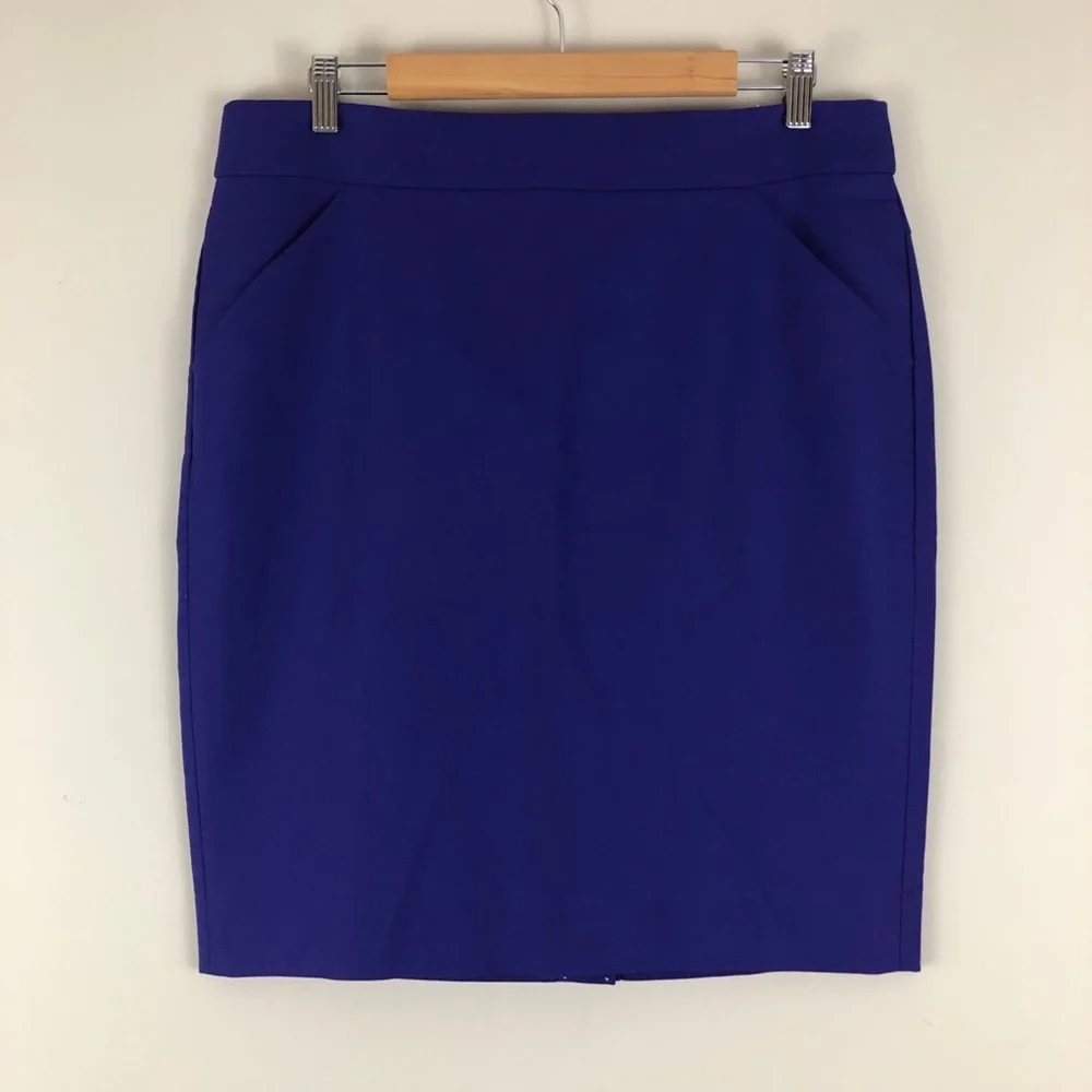 J. Crew Pencil skirt in double-serge cotton